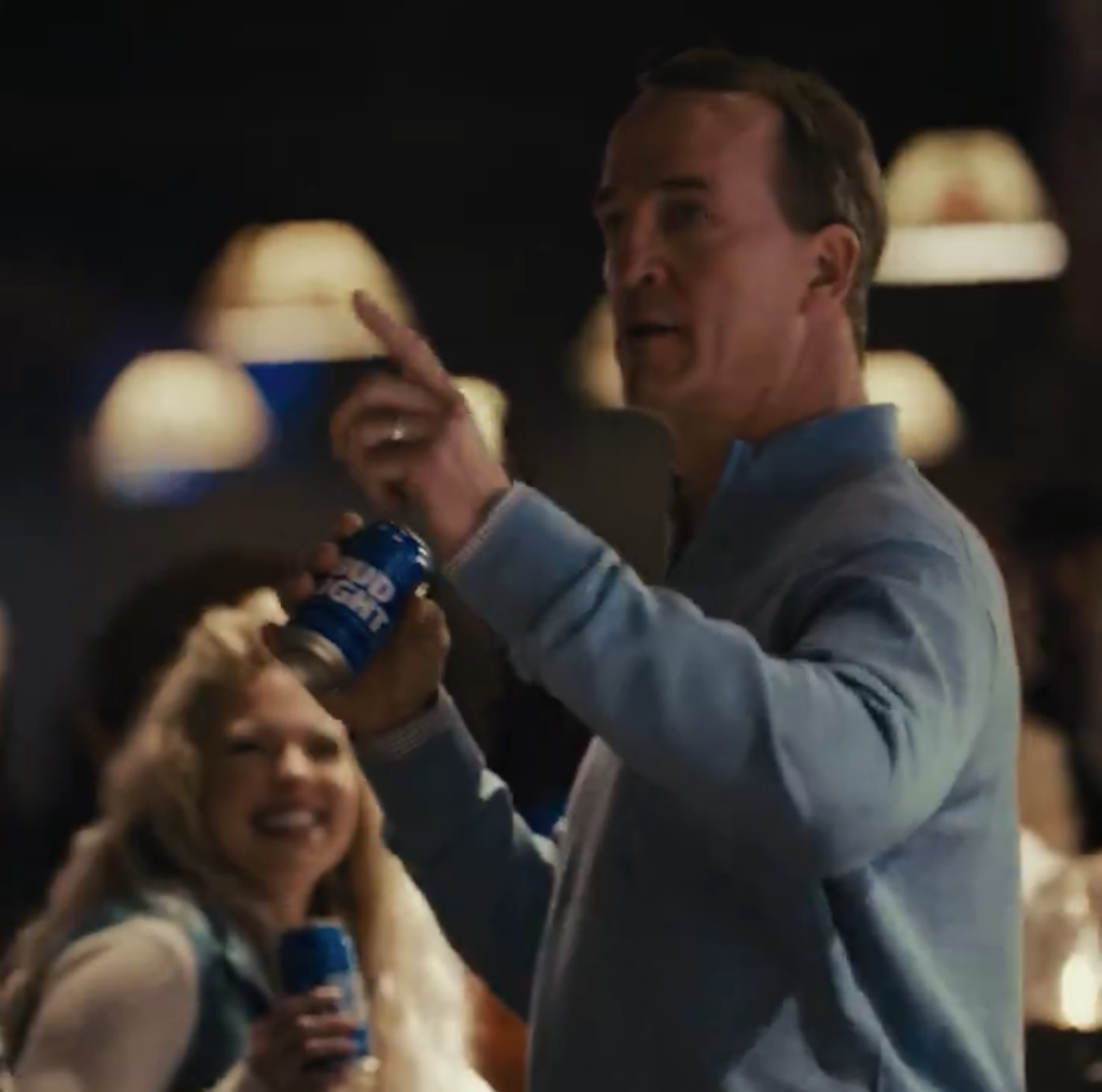 Bud Light Peyton Manning commercial
