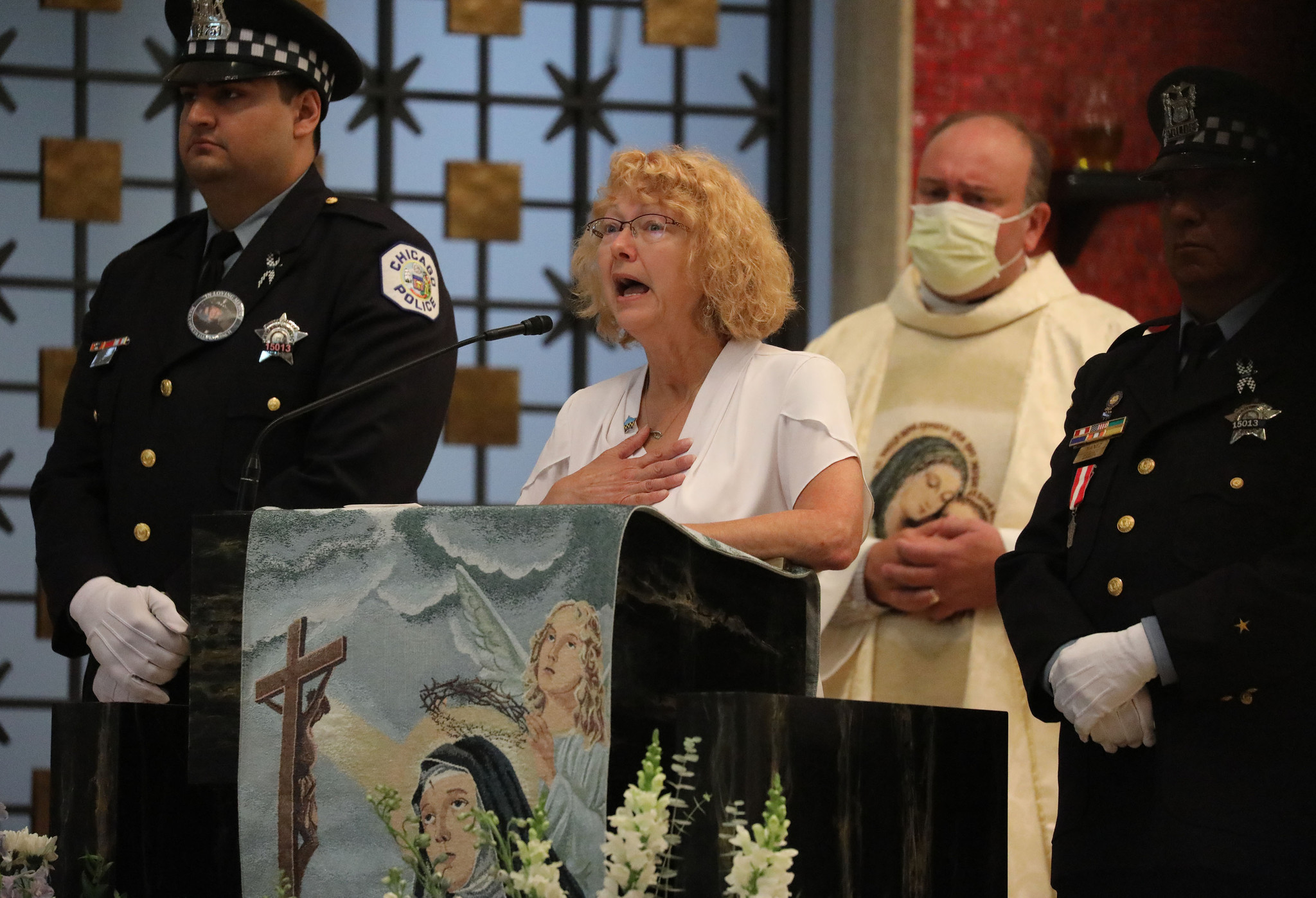 Elizabeth French speaks about her daughter, Chicago police Officer Ella...