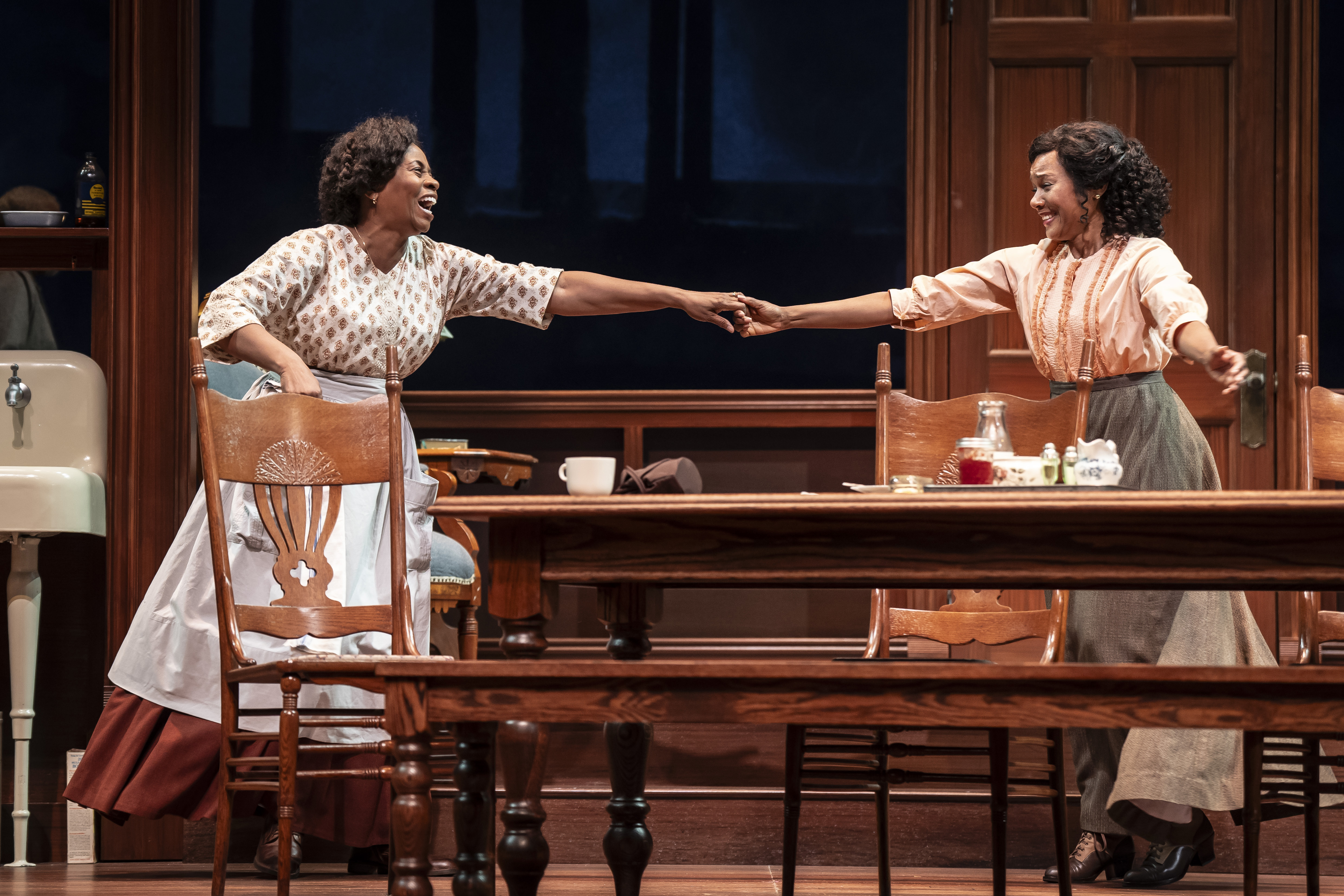 TayLar and Nambi E. Kelley in "Joe Turner’s Come and...