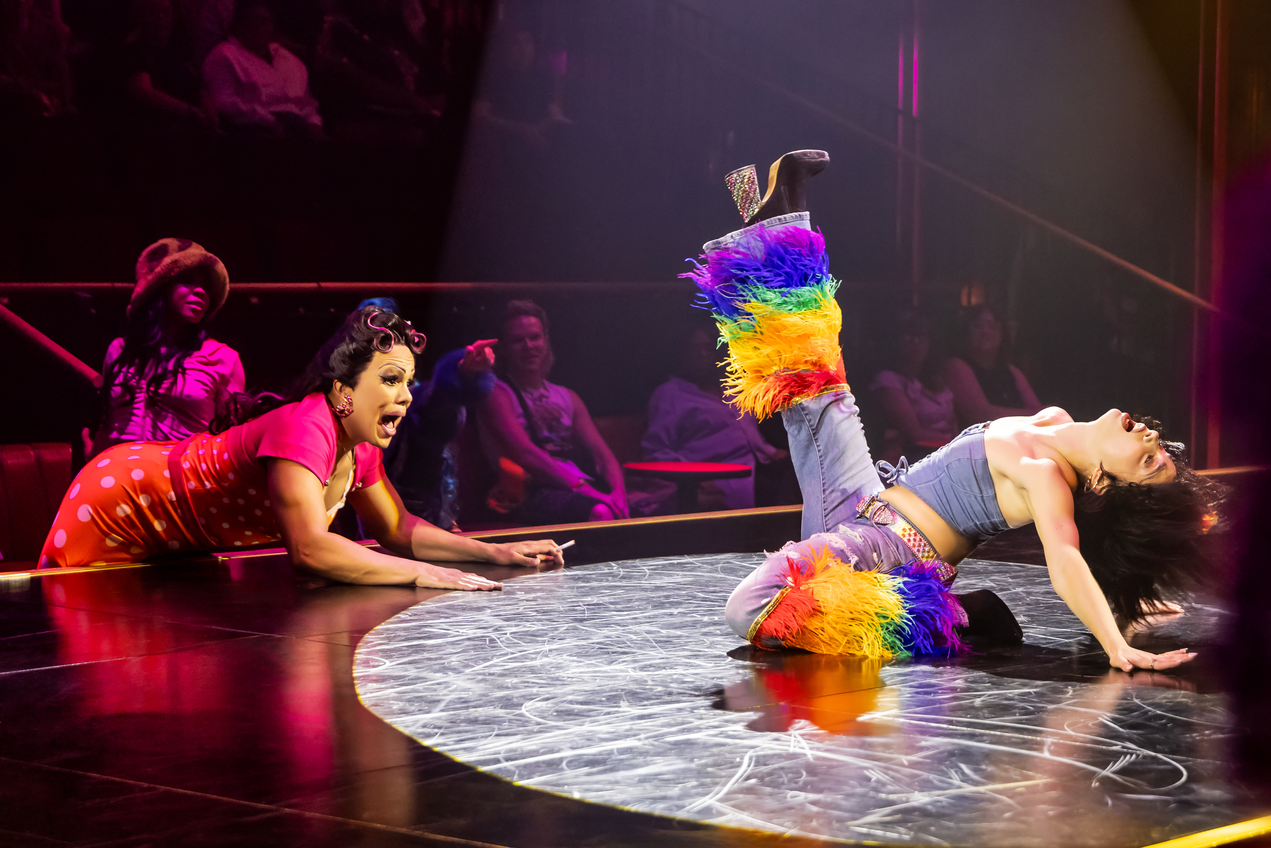Xavier Reyes and Emma Sofia in "Cats: The Jellicle Ball"...